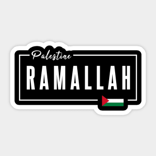 Ramallah, Palestine Sticker